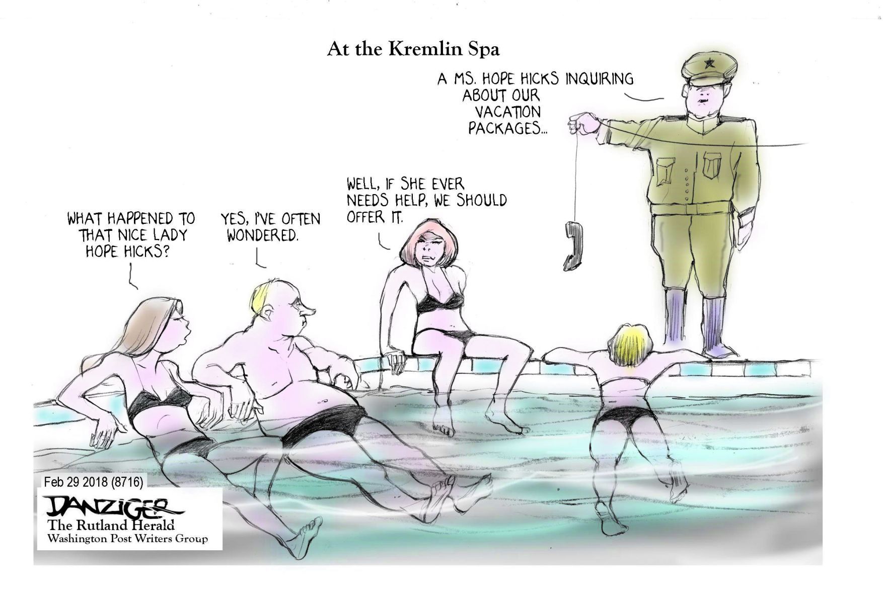 Jeff Danziger cartoon